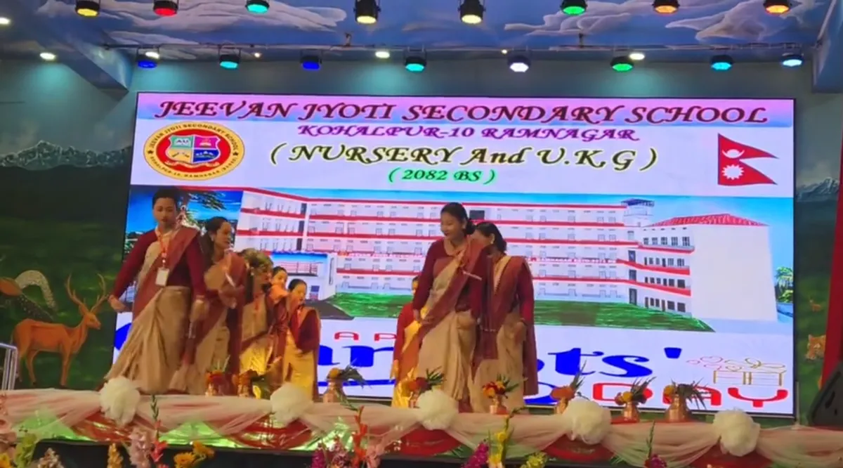 Jeevan Jyoti School — completed installation